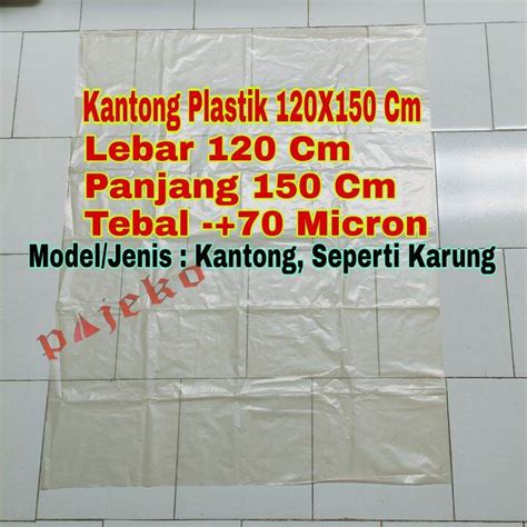 Kantong Plastik Sampah Bening Transparan X Tebal Micron