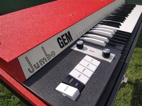 Infrequent Sound Sex Tex Technology Gem Jumbo Combo Organ Made In Italy