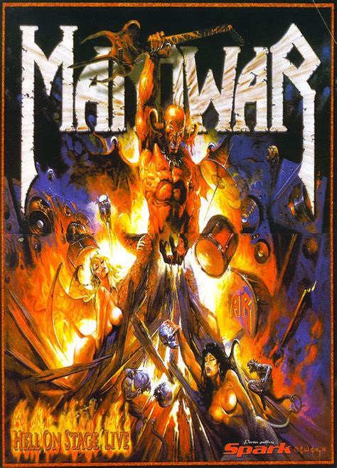 Manowar (Album Artwork Poster) - Sir Laws Manowar Collection