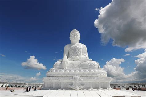 Myanmar S Generals Unveil Giant Buddha Statue As They Seek To Win