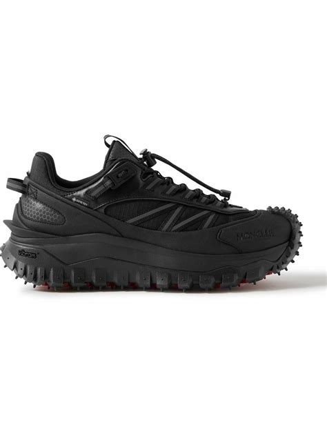 Moncler - Trailgrip GTX Leather-Trimmed Ripstop and Canvas Sneakers ...