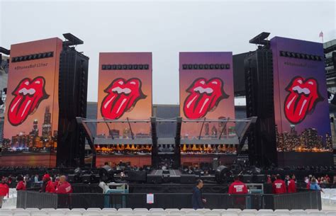 The Rolling Stones live at Soldier Field, Chicago, IL, USA, June 21 ...