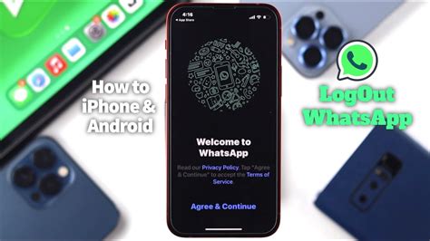 How To Logout In WhatsApp IOS And Android YouTube