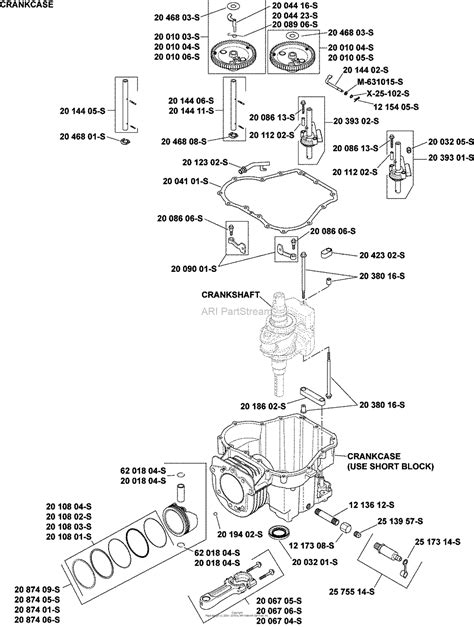 Kohler Sv590 0212 Toro 19 Hp 142 Kw Parts Diagram For Crankcase 2 20 18