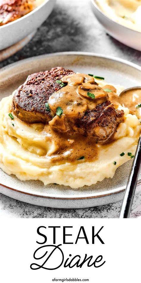 Steak Diane Is A Classic Beef Tenderloin Recipe With Pan Cooked Steak