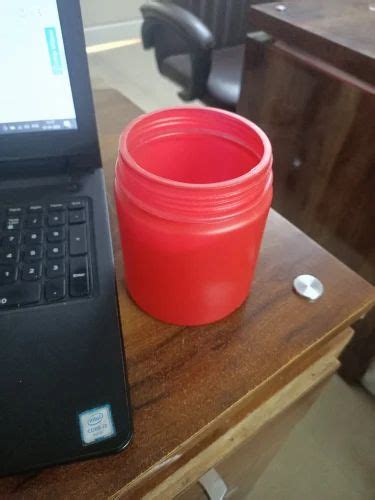 White Round Protein Powder Hdpe Jar Capacity Litre At Rs Piece