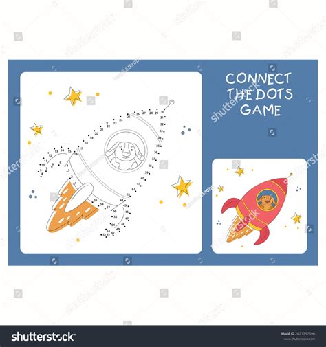 Dot Dot Game Kids Vector Stock Vector (Royalty Free) 2021757596 ...