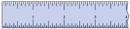 Printable Fraction Ruler