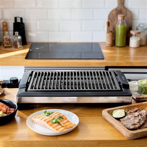 Plancha De Cocina Tasty Grill Inox Linestone Cecotec Qechic