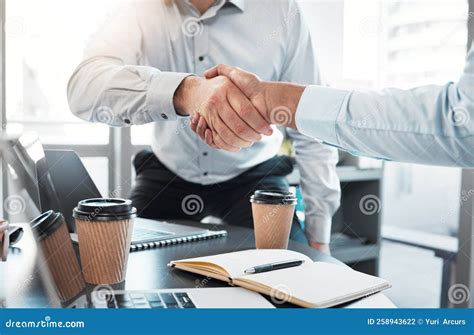 Youve Got Yourself A Deal An Unrecognisable Businessman Shaking Hands