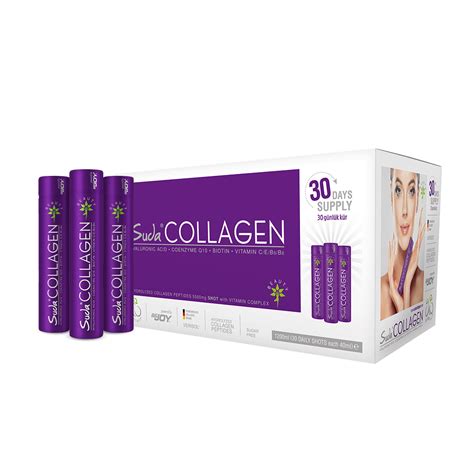 Ready To Drink Liquid Hydrolyzed Collagen Peptides 40 Ml X 30 Shots Lujain Beauty