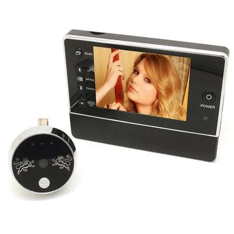 Video Eye Door Bell Wireless Camera Peephole Wifi Doorbell Digital Video Peephole Door Bell With ...