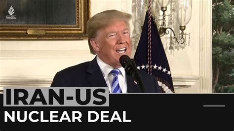 Five Years Since Us Pull Out Iran Nuclear Deal Far From Revival Youtube