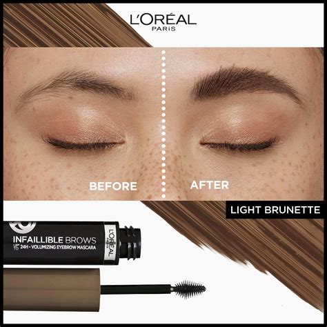 L Or Al Paris Infaillible Brows H Volumizing Eyebrow Light Brunette Kulmamaskara Ml