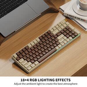 ROYALAXE X ProtoArc R Wireless Mechanical Keyboard Hot Swappable Wired Bluetooth G