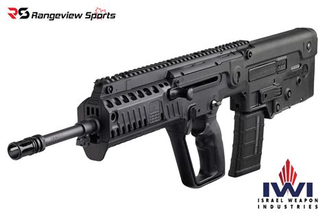 Iwi Tavor X95 223 Rem Semi Auto Rifle 18 6 Barrel Non Restricted Black Rangeview Sports Canada