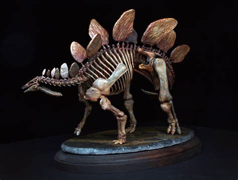 Stegosaurus Insanely Detailed 120 Scale Dinosaur Skeleton Etsy