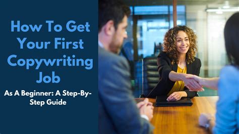 How To Get Your First Copywriting Job As A Beginner A Step By Step