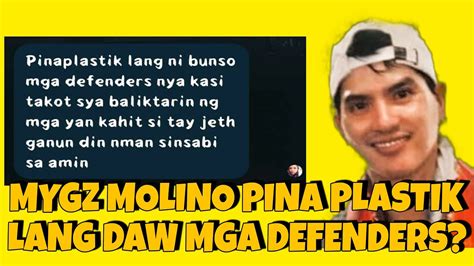 Mygz Molino Pina Plastik Ang Mga Defenders Youtube