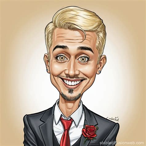 Blonde Adult With Black Eyes Stable Diffusion Online