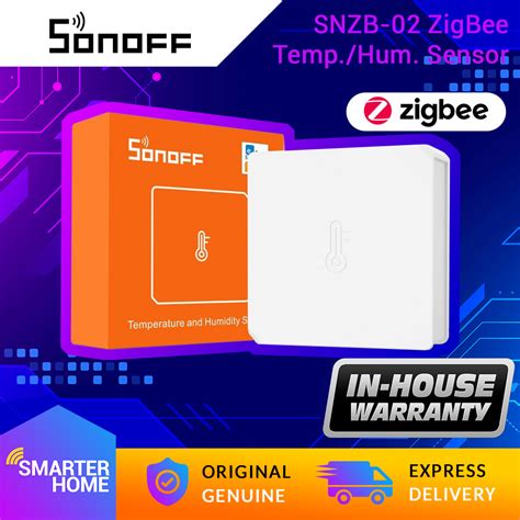 Sonoff Snzb Zigbee Temperature And Humidity Sensor Sync Records