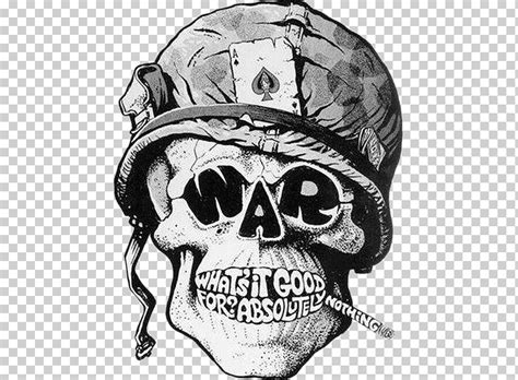 череп с шлемом, рисование войны во Вьетнаме, курящий череп аватар ...