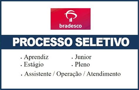 Urgente Bradesco Abre 197 Vagas De Emprego Para Estudantes