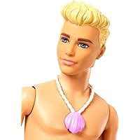 Barbie Ken Tritone Dei Mari Bambola Bionda Con Coda Giocattolo Per