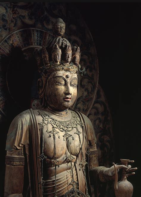 Statue Of Eleven Faced Kannon Murouji Temple