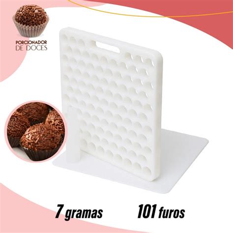 Placa Porcionadora Dosadora De Doces Brigadeiro Gramas Top Frete Gr Tis