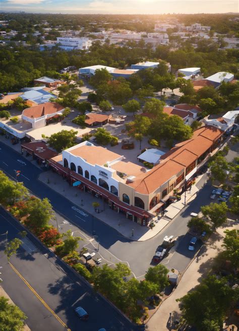 Lexica 2 Acre Retail Plaza With Through Road Colonial Architecture