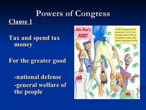 Powers Of Congress