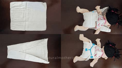 6 Different Ways To Fold And Use A Prefold Cloth Diaper All Natural