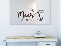 Wandtattoo Meer Wellness Mit Anker Wandtattoos De