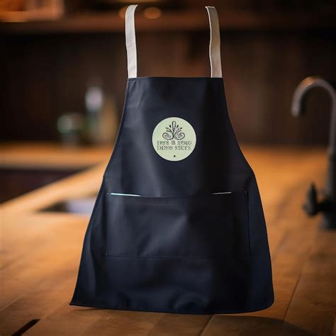 Premium Photo | Rebecca's Women's Apron in Dark White and Light Bronze ...