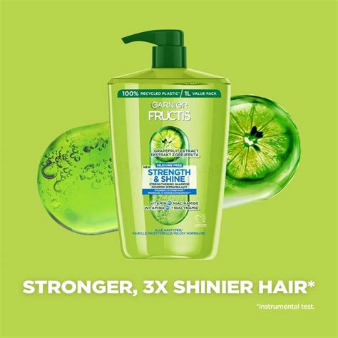 Garnier Fructis Strength And Shine Fortifying Shampoo Шампоани за жени Parfimo Bg