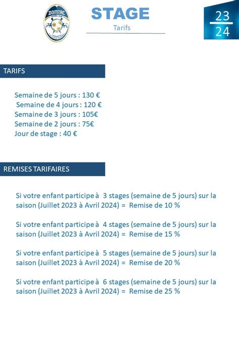 Stages De Foot Mairie De Dommartin