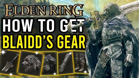 Elden Ring How To Get Blaidd S Weapon Armor Set Youtube