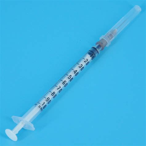 Three Part Disposable Medical Syringe Ml Syringe With Needle China