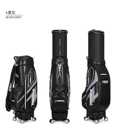 Pgm Qb099 Full Waterproof Golf Travel Bag Custom Golf Bags With Wheels 企业官网