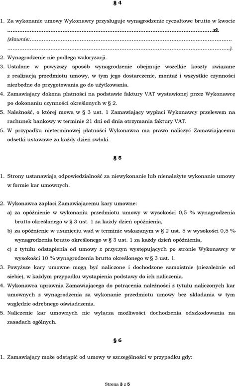 UMOWA NA DOSTAWĘ MEBLI BIUROWYCH PDF Darmowe pobieranie