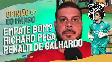 Muita Cria O Bolas Na Trave Mas Cear Fica No Empate Richard Pega