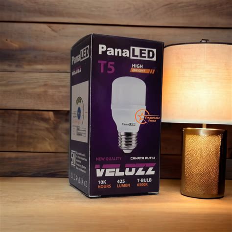 PANALED Velozz LED Bulb T Lampu Bohlam LED Capsule Cahaya Putih