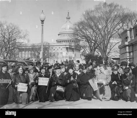 Demonstration Against The Lend Lease Law In Congress In Washington