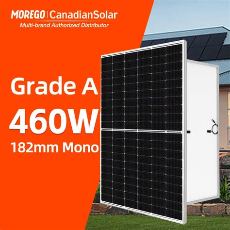 Canadian Mm Single Series Solar Panel Mono Half Cell W W W