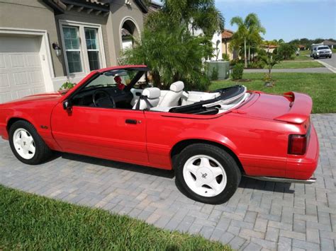 1992 Ford Mustang Convertible at Kissimmee 2020 as E84 - Mecum Auctions