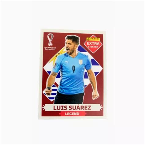 Busca Figurinha Extra Sticker Luis Suarez Base Album Copa 2022 A Venda