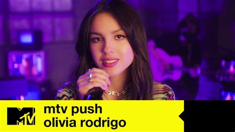 Olivia Rodrigo Deja Vu Live Exclusive Performance Mtv Push Youtube