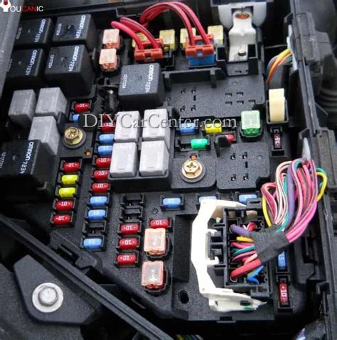 2003 2007 Cadillac CTS Fuse Box Location Chart