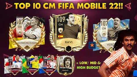 Top 10 Best Cm In Fifa Mobile 22 Best Midfielder For Every Budget